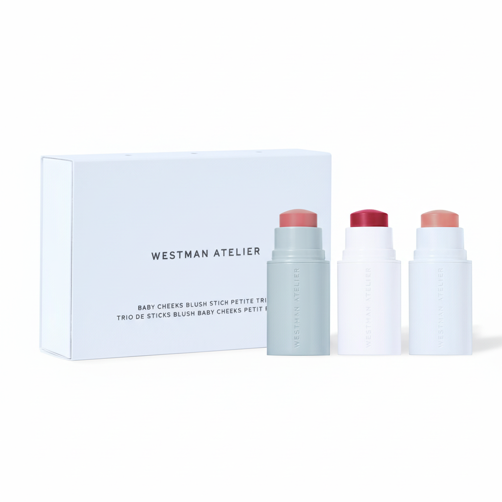 Baby Cheeks Blush Stick Petite Trio - Sfondo Bianco