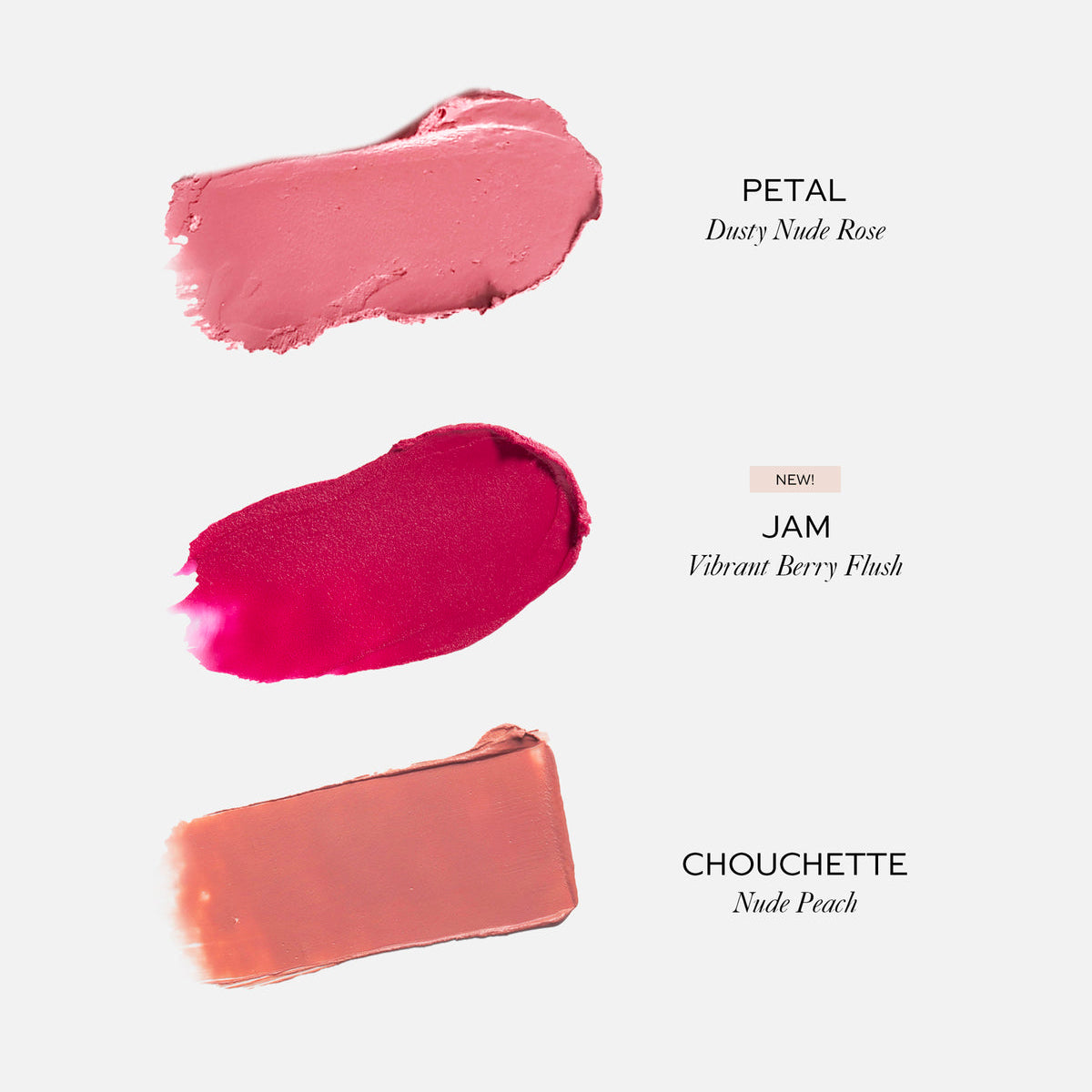 Baby Cheeks Blush Stick Petite Trio