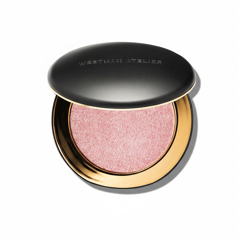 Peau de Rosé compact sfondo bianco