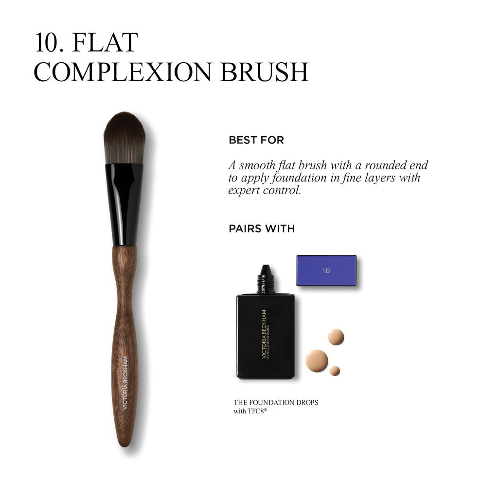 10. Flat Complexion Brush 