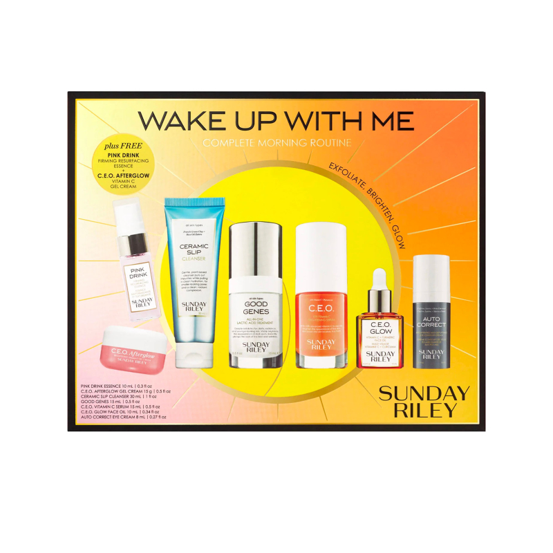 Wake Up With Me Kit – Sunday Riley | AM Routine